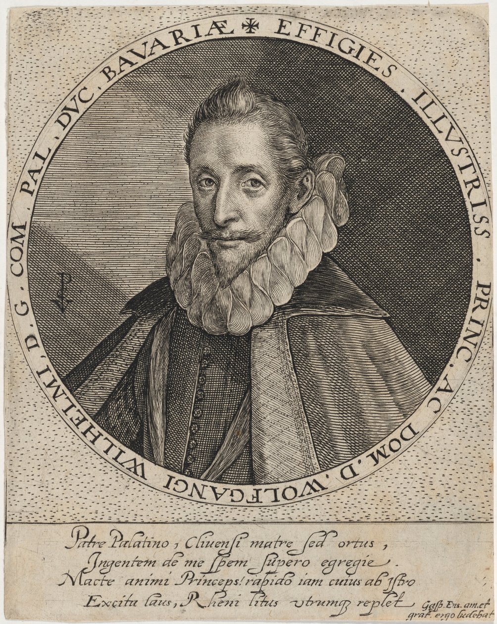 Wolfgang William, conde palatino de Crispijn van de Passe I
