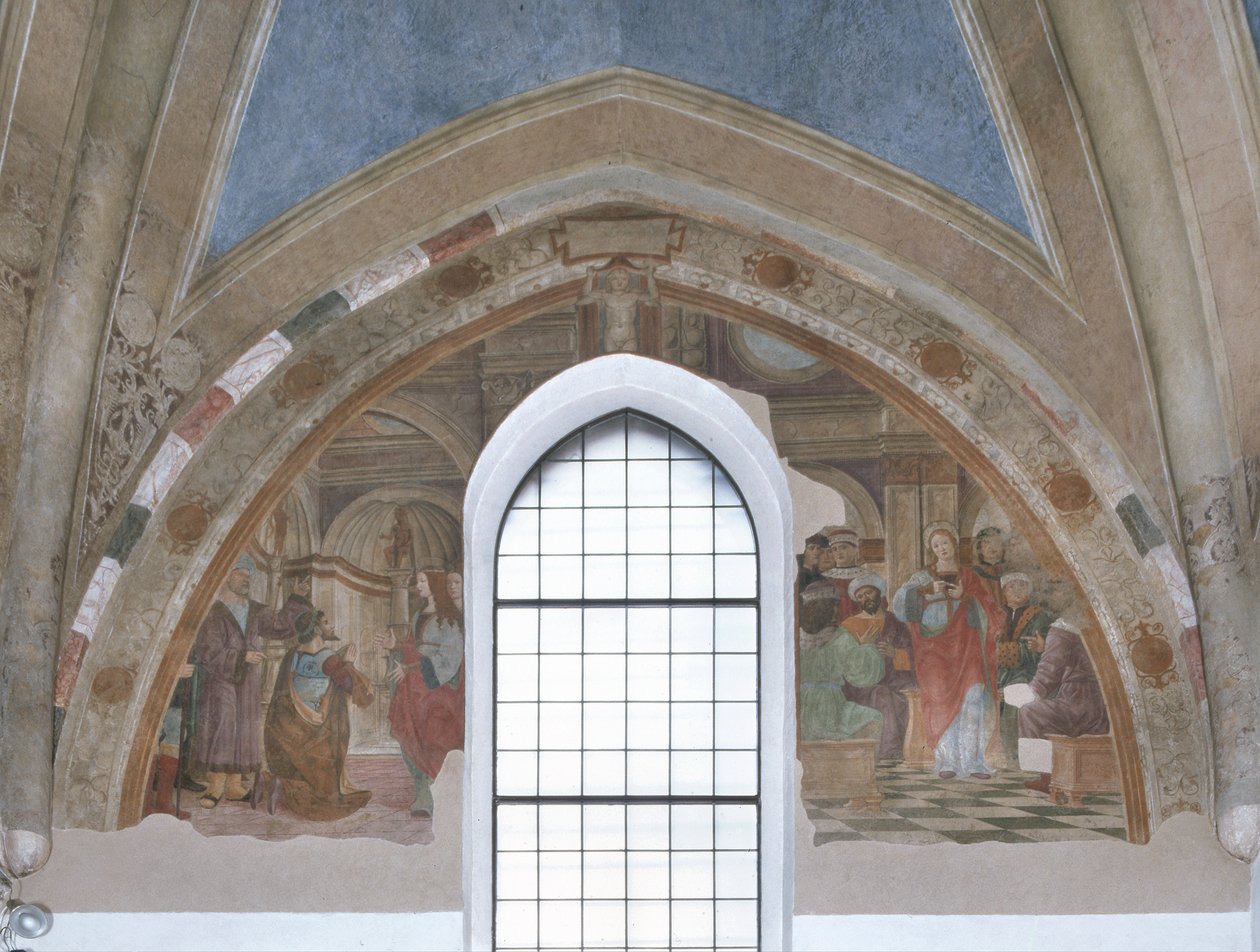 Escenas de la vida de Santa Catalina, Capilla Bolla de Cristoforo de Mottis