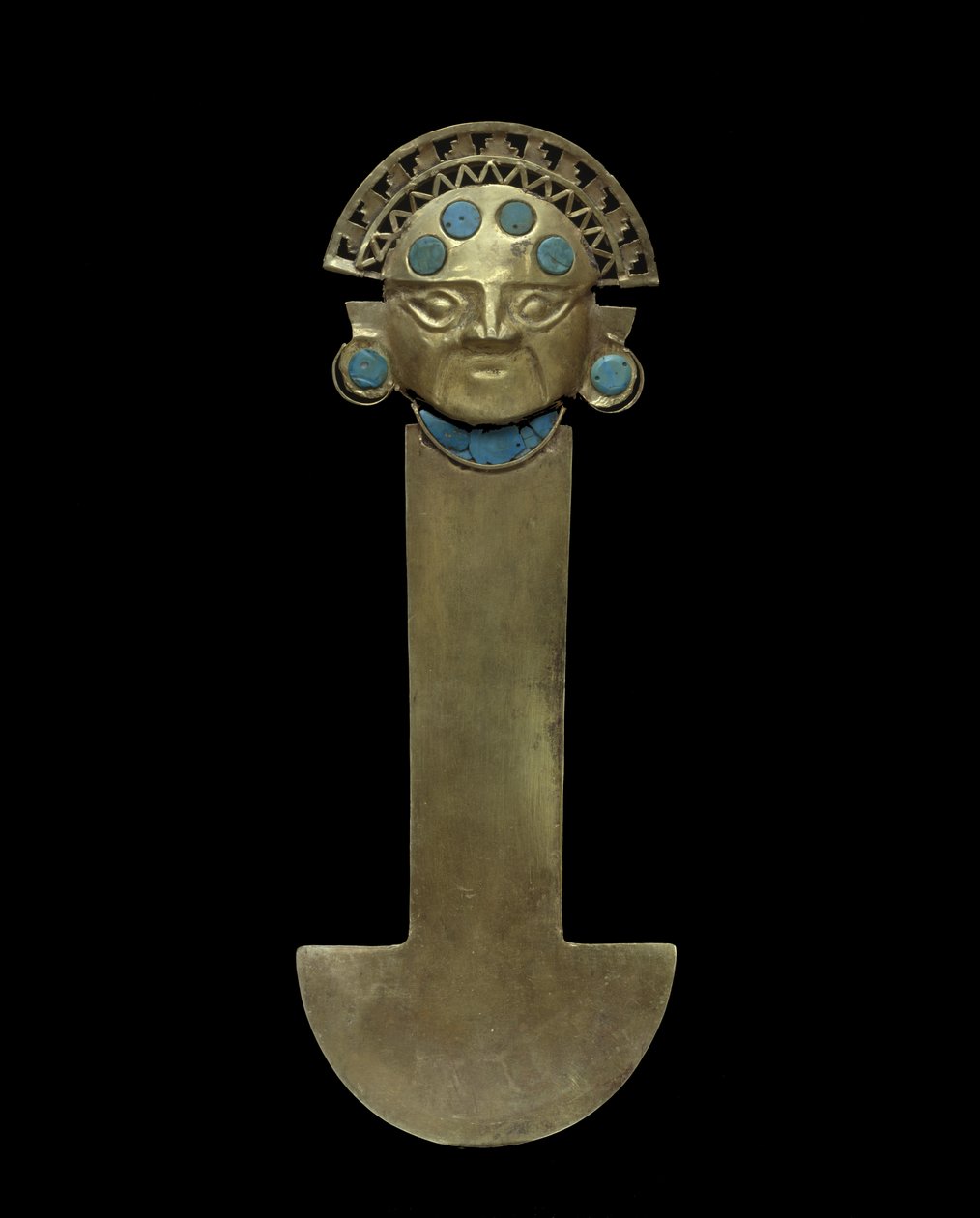 Cuchillo Tumi, 800-1375 d.C. de Culture Sicán