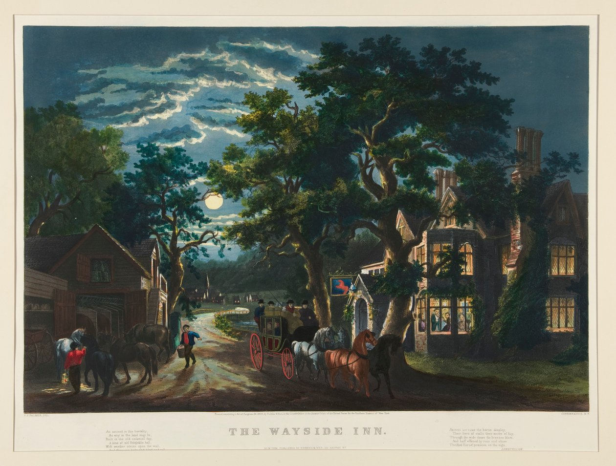 La Posada del Camino de Currier and Ives