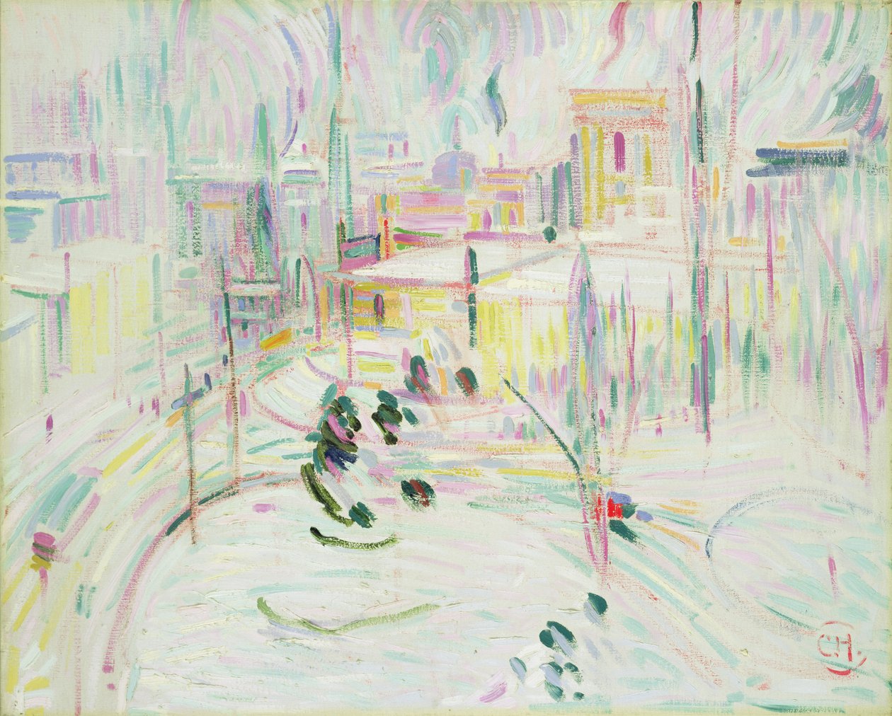 Berlín en invierno, 1912-14 de Curt Herrmann