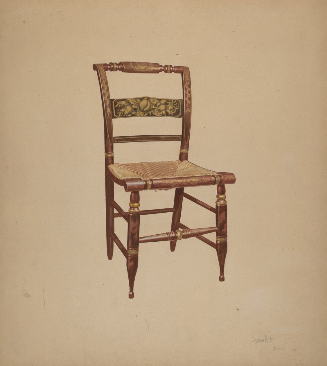 Silla Hitchcock de Cushman Parker