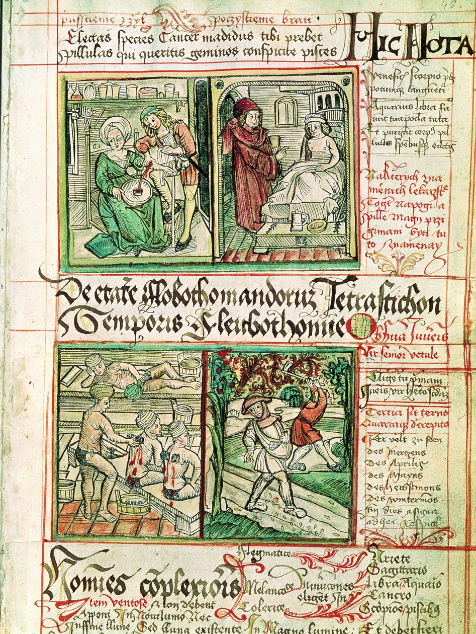 Cómo curar enfermedades, de Tractatus de Pestilencia de Czech School