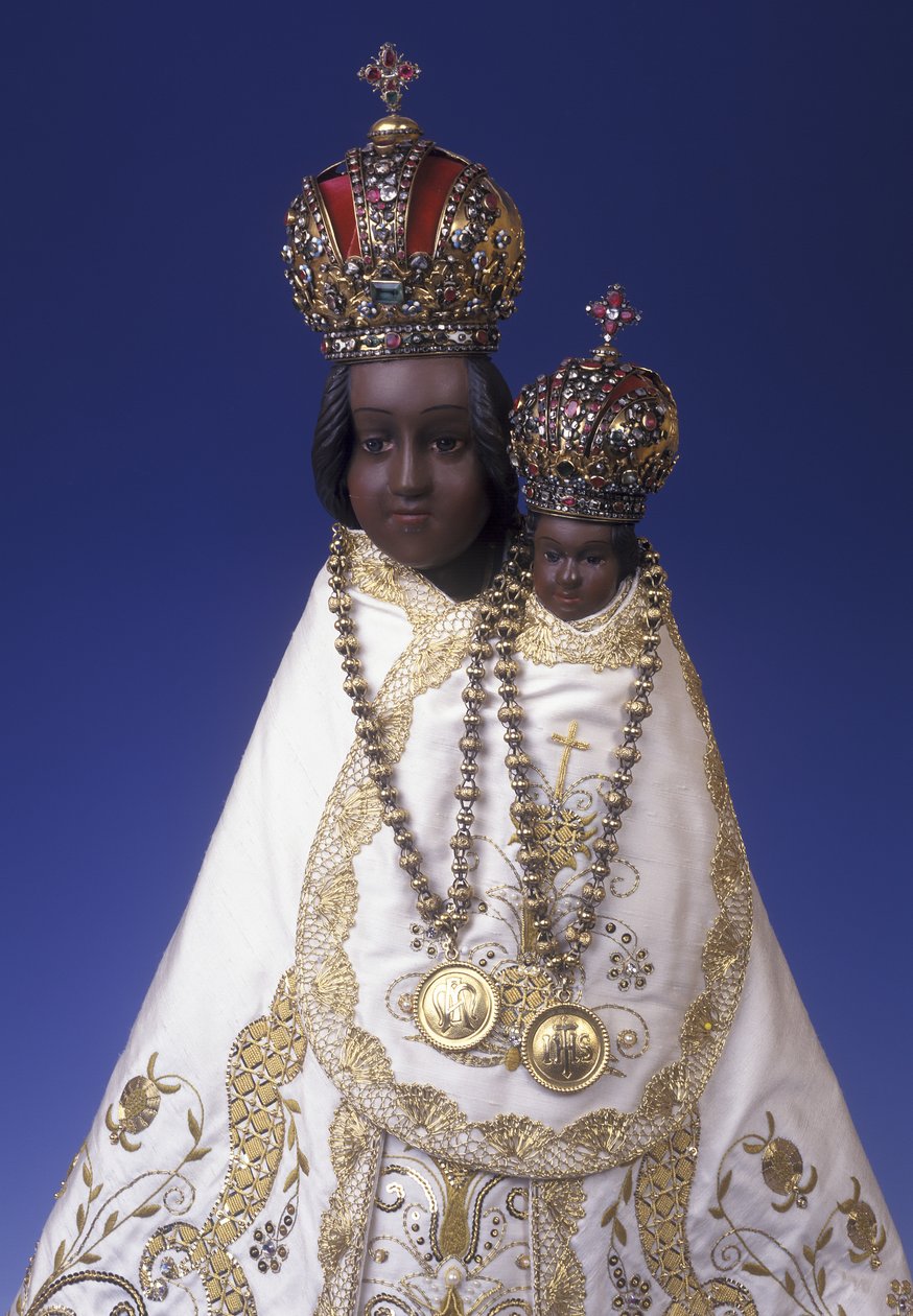 Estatuilla de la Virgen María de Svatá Hora de Czech School