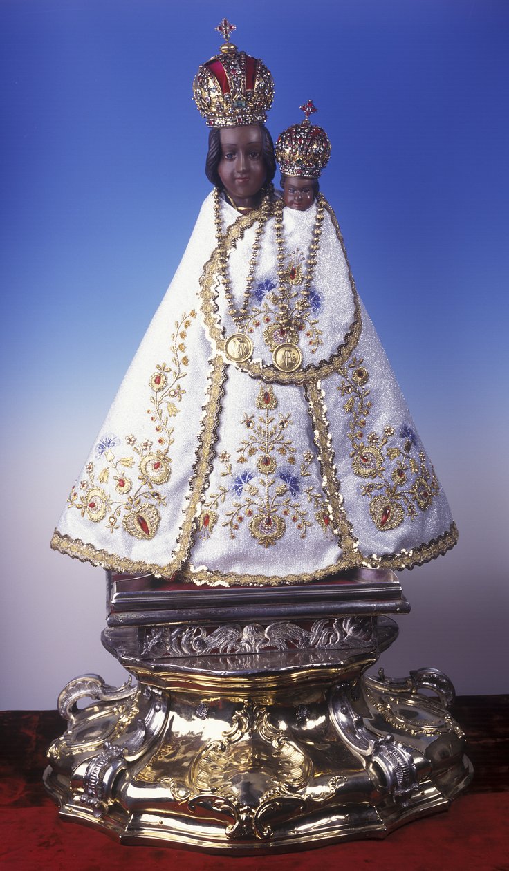Estatuilla de la Virgen María de Svatá Hora de Czech School