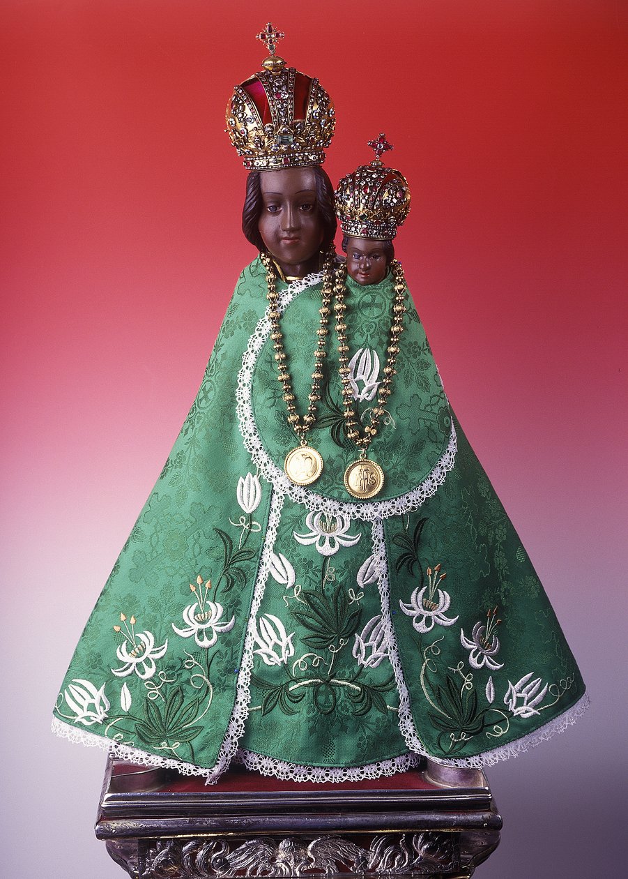 Estatuilla de la Virgen María de Svatá Hora de Czech School