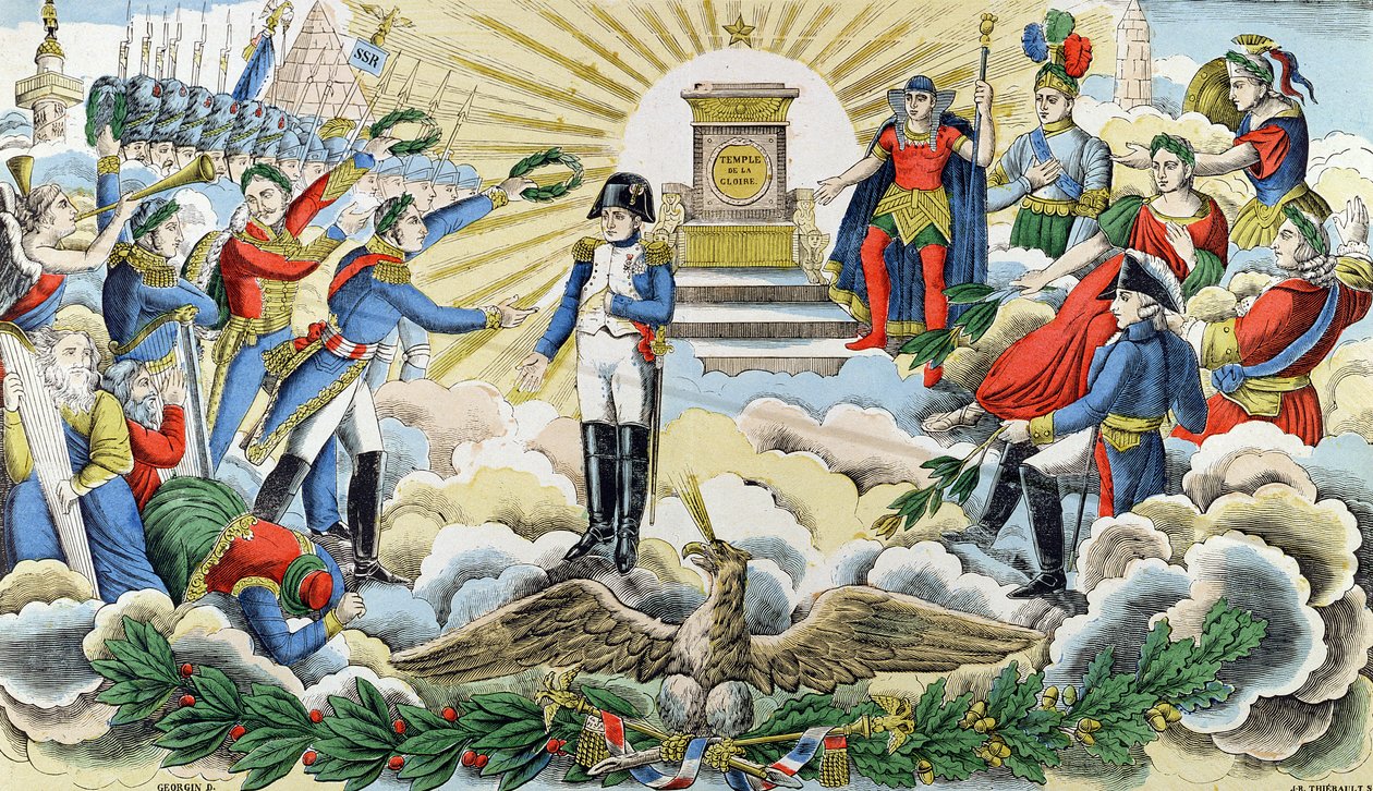 Apoteosis de Napoleón I (1769-1821) de D. Georgin