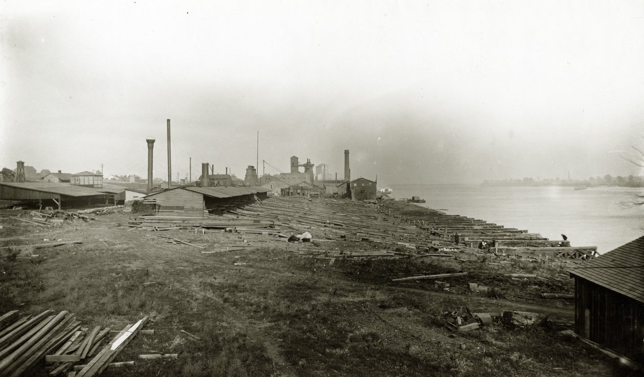 Antiguo astillero Eads en Carondelet, donde se construyeron sus cañoneras de D.C. Humphreys