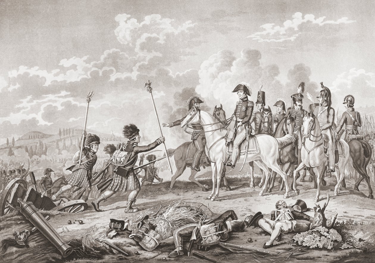 La batalla de Waterloo, 18 de junio de D. Sluyter