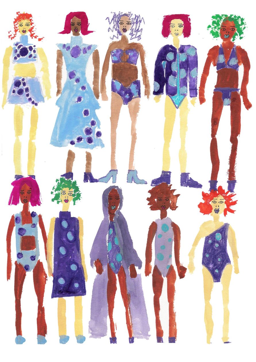 Ropa de playa de Daisy de Villeneuve