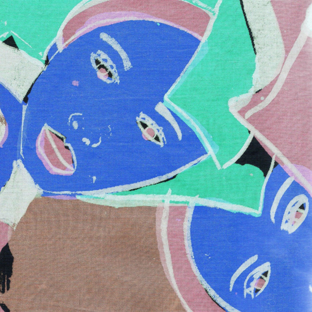 Caras azules, 2017 (digital) de Daisy de Villeneuve