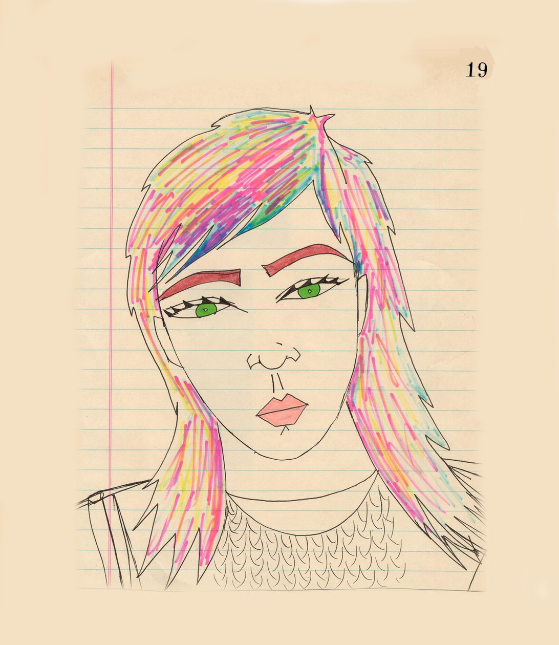 Chica Arco Iris de Daisy de Villeneuve