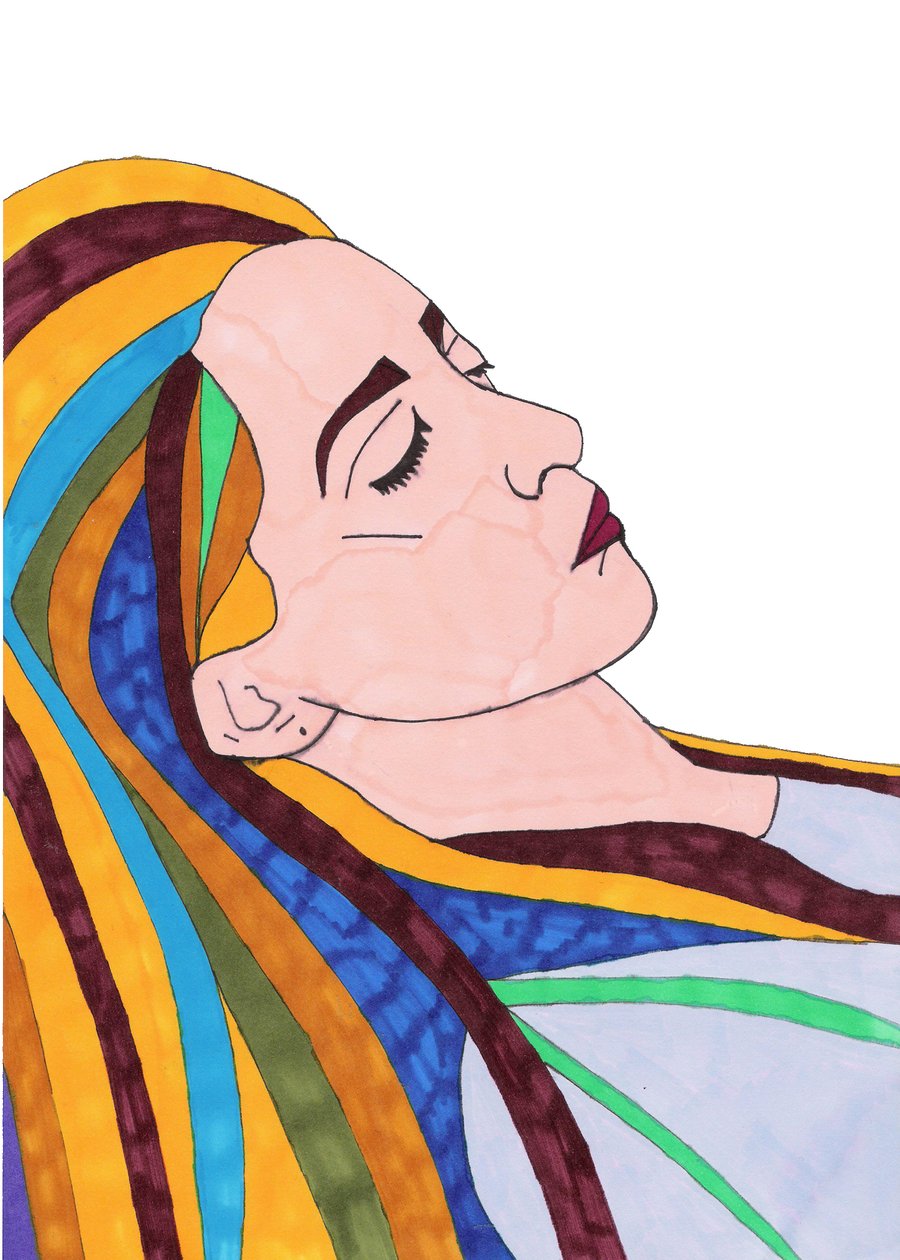 Autorretrato de Daisy de Villeneuve