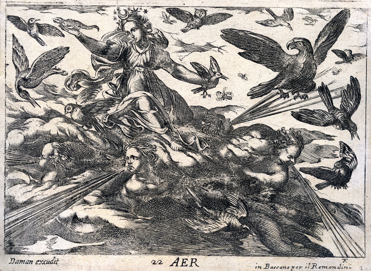 Aer: alegoría del aire de Daman