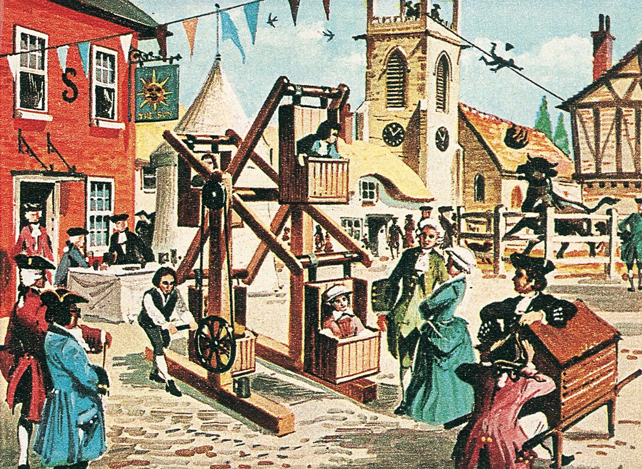 Big Wheel (litografía en color) de Dan Escott