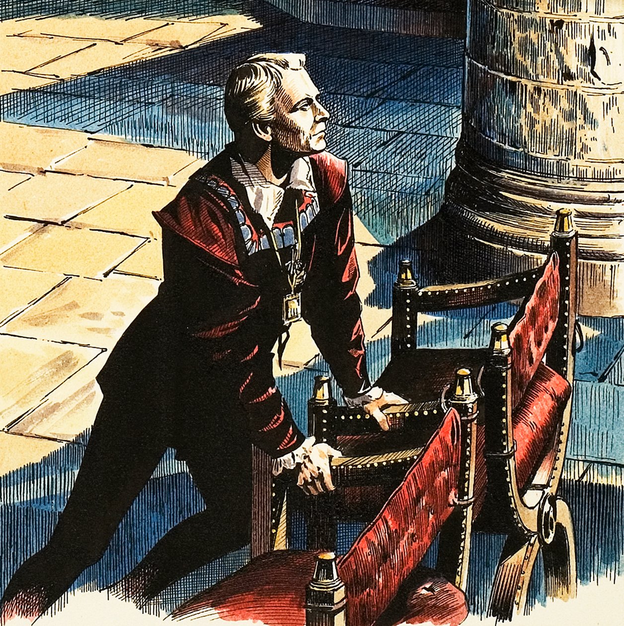 Laurence Olivier como Hamlet de Dan Escott