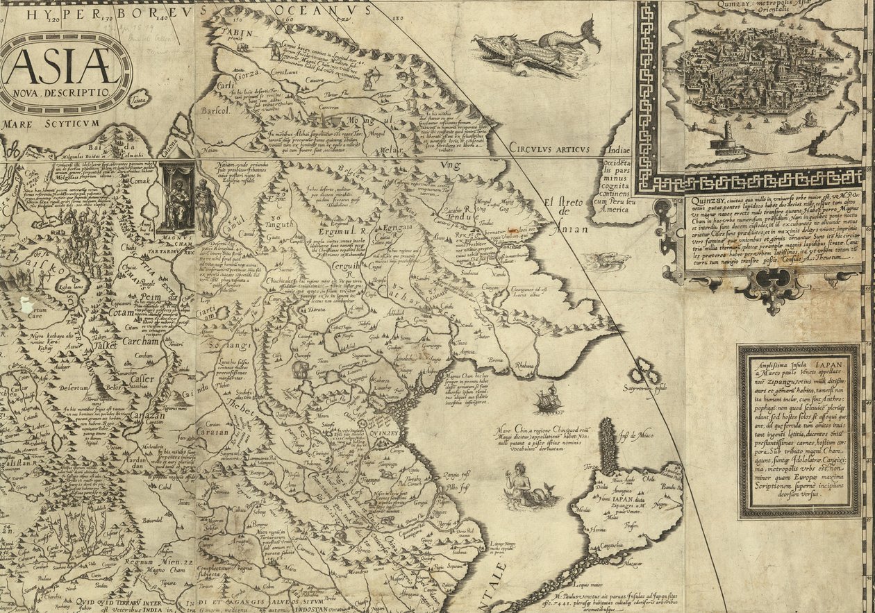 Asiae nova descriptio (Amberes, 1590) de Daniel Keller