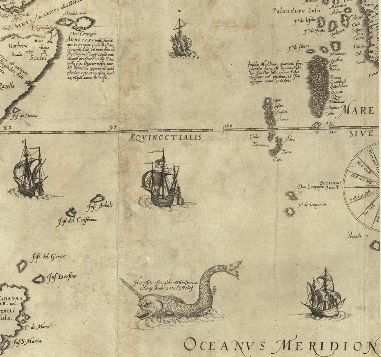 Daniel Keller. Asiae nova descriptio (Amberes, 1590) de Daniel Keller