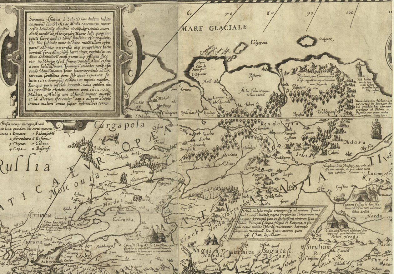 Daniel Keller. Asiae nova descriptio (Amberes, 1590) de Daniel Keller