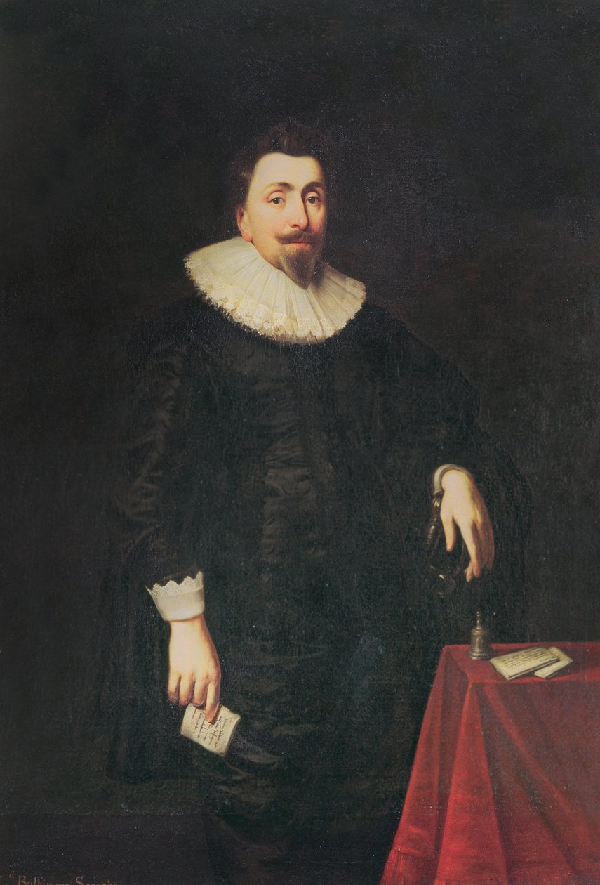 Retrato de Lord Baltimore de Daniel Mytens