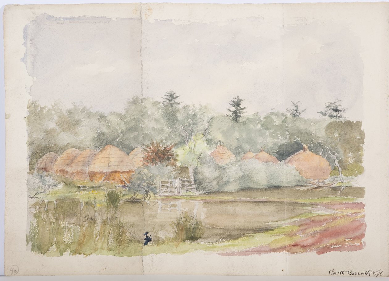 Castle Carrock, 1898 de Daniel Oliver
