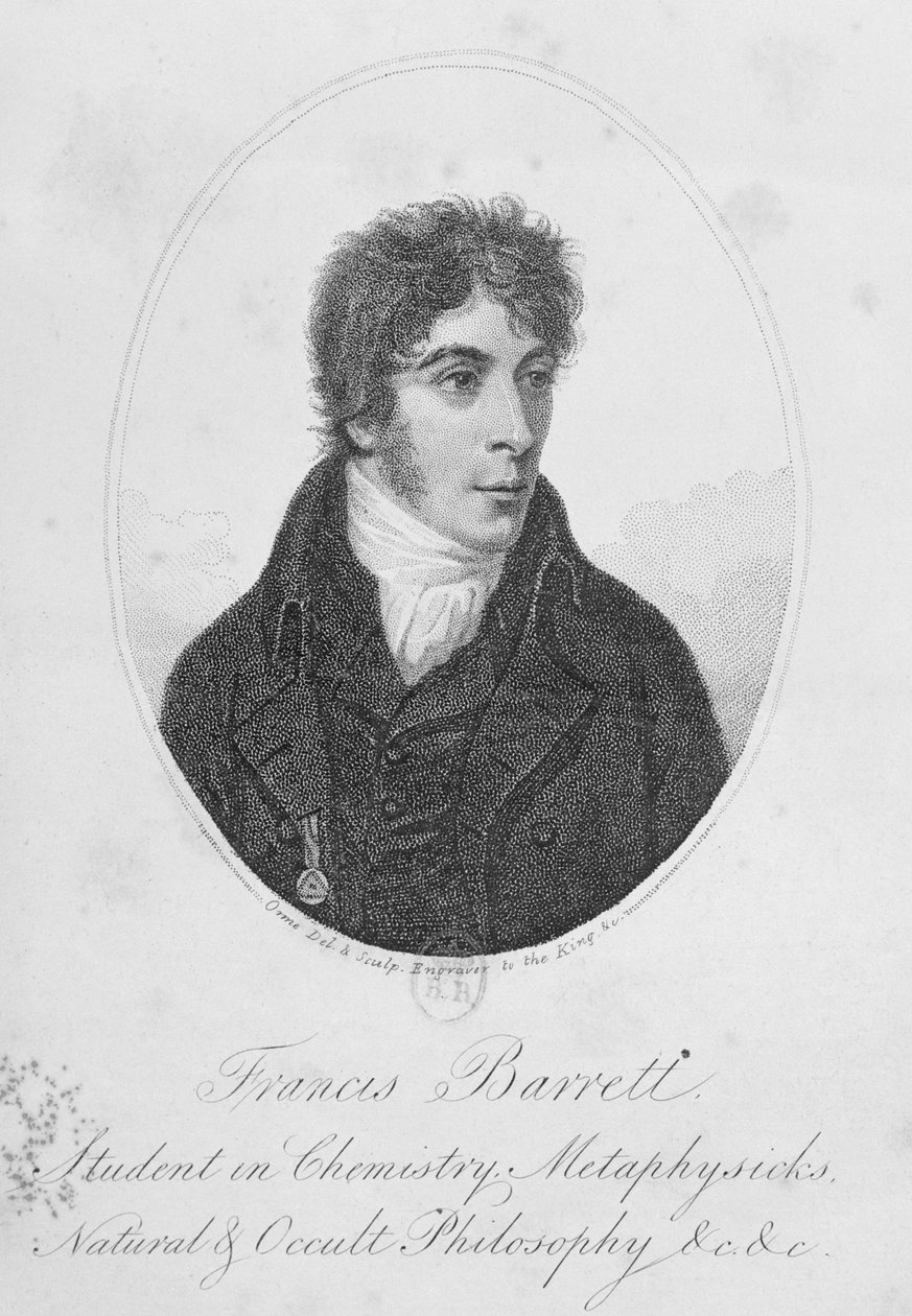 Francis Barrett, ilustración de 