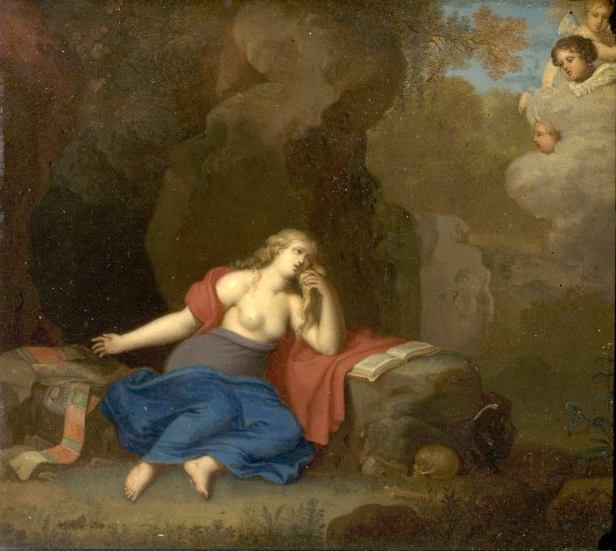 La penitente Magdalena en un paisaje de Daniel Vertangen