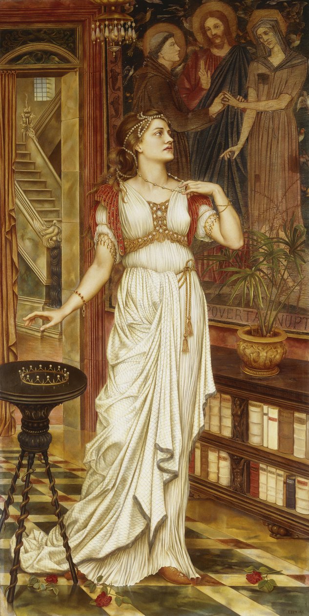 Cazar la zapatilla en el vecino Flamborough de Daniel Maclise