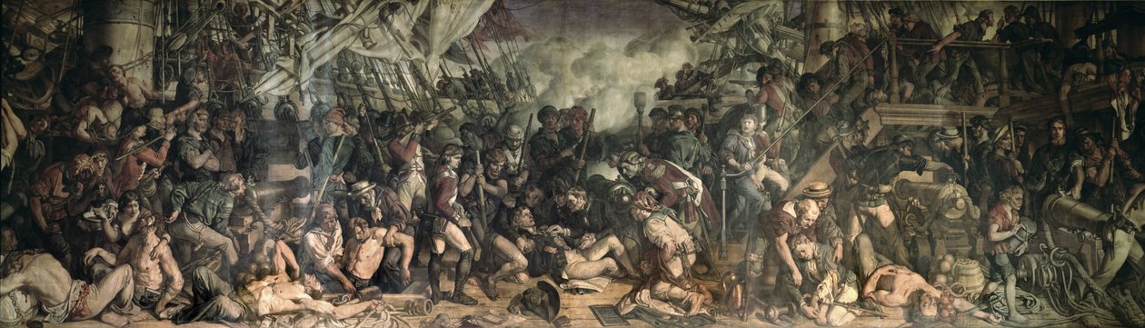 La muerte de Nelson de Daniel Maclise