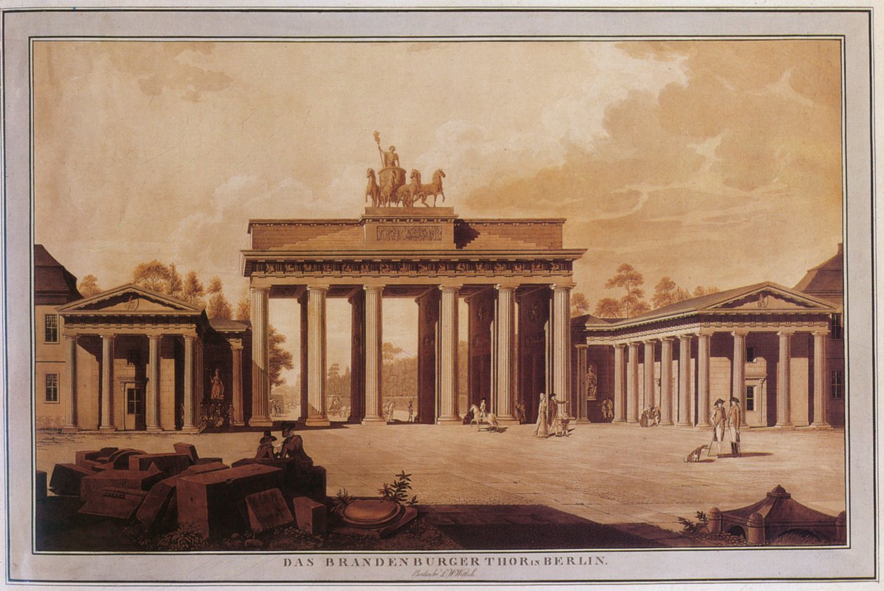 La Puerta de Brandemburgo de Daniel Berger