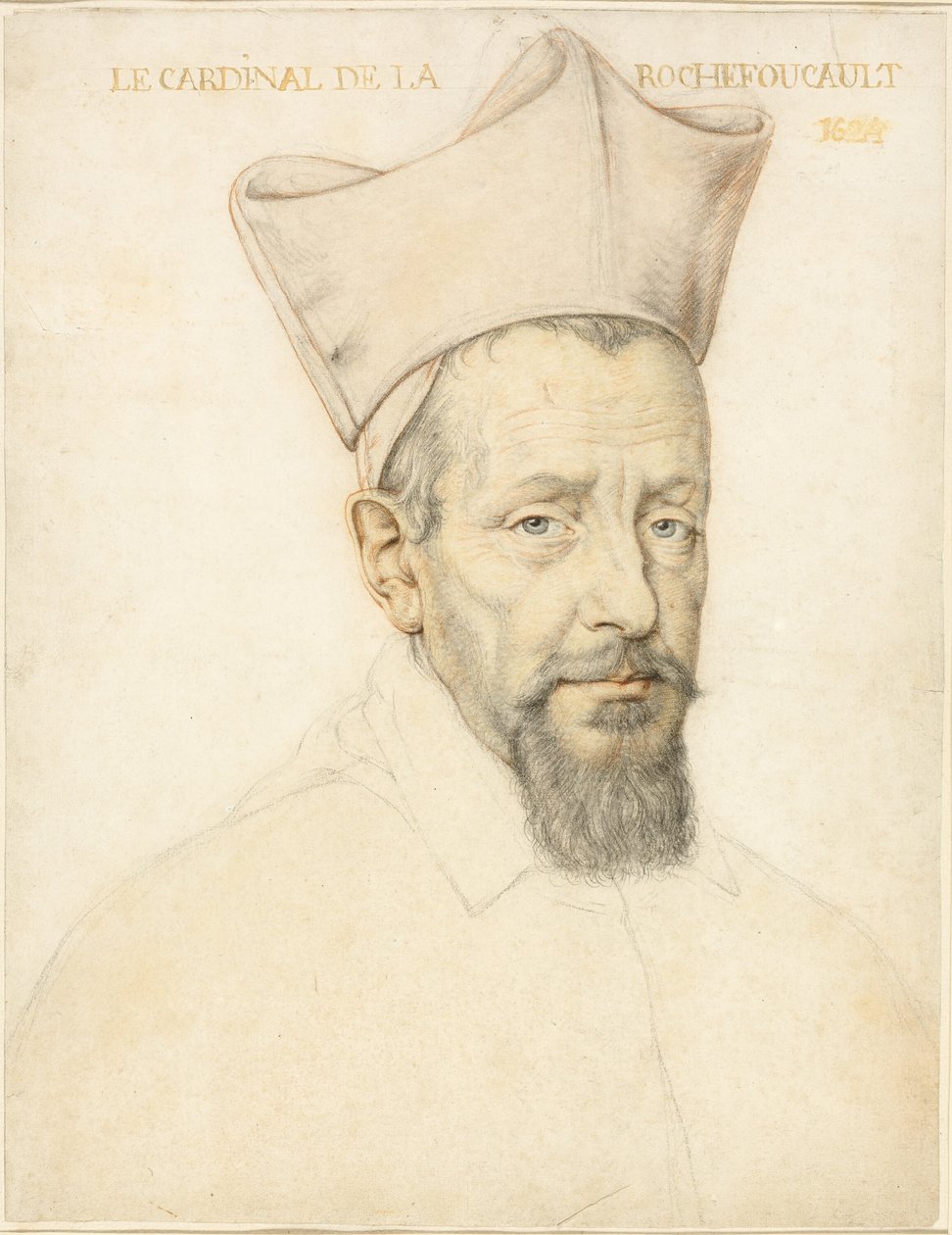 Busto del Cardenal de la Rochefoucault de Daniel Dumonstier