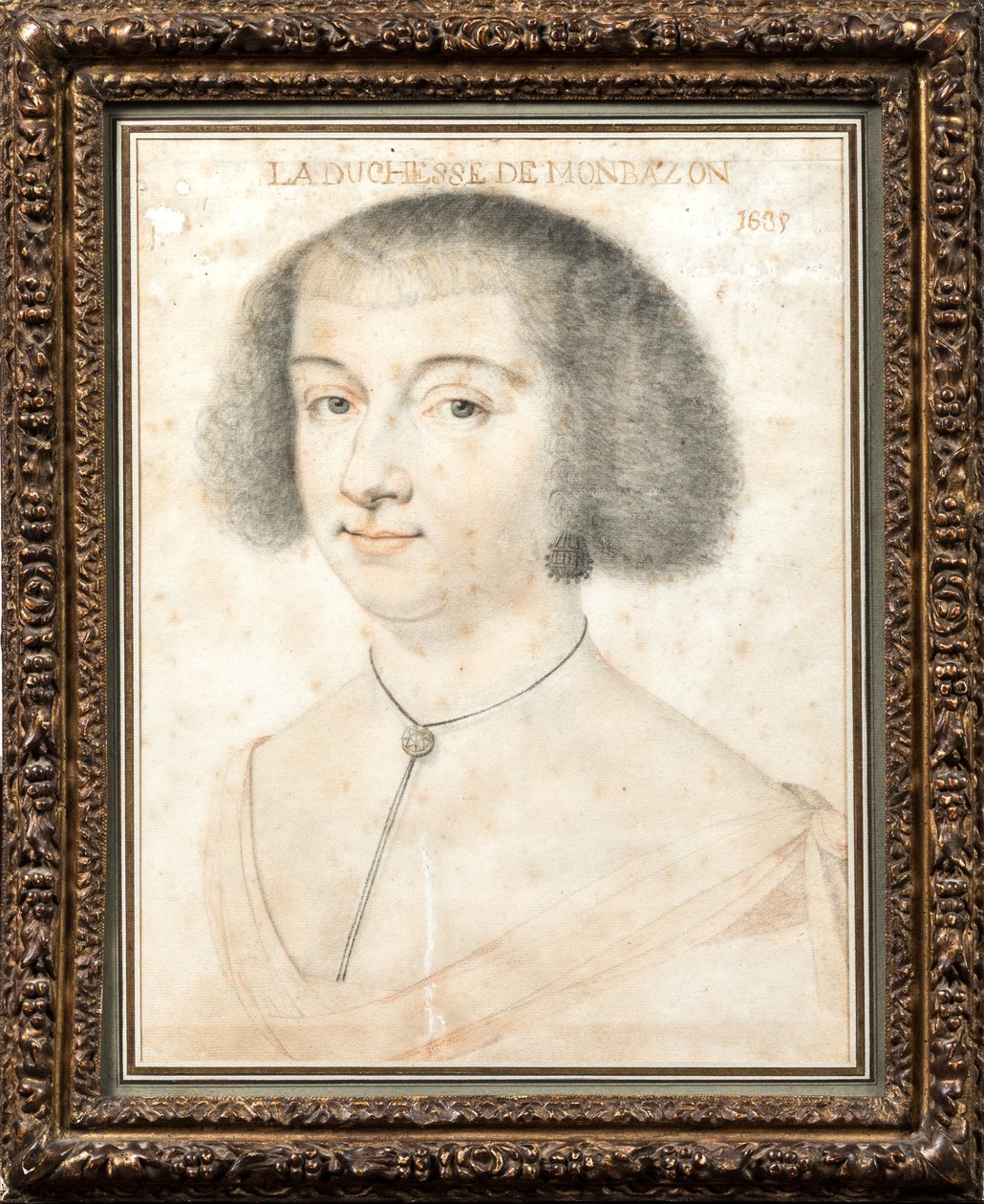 Daniel Dumonstier - Retrato de la duquesa de Montbazon de Daniel Dumonstier
