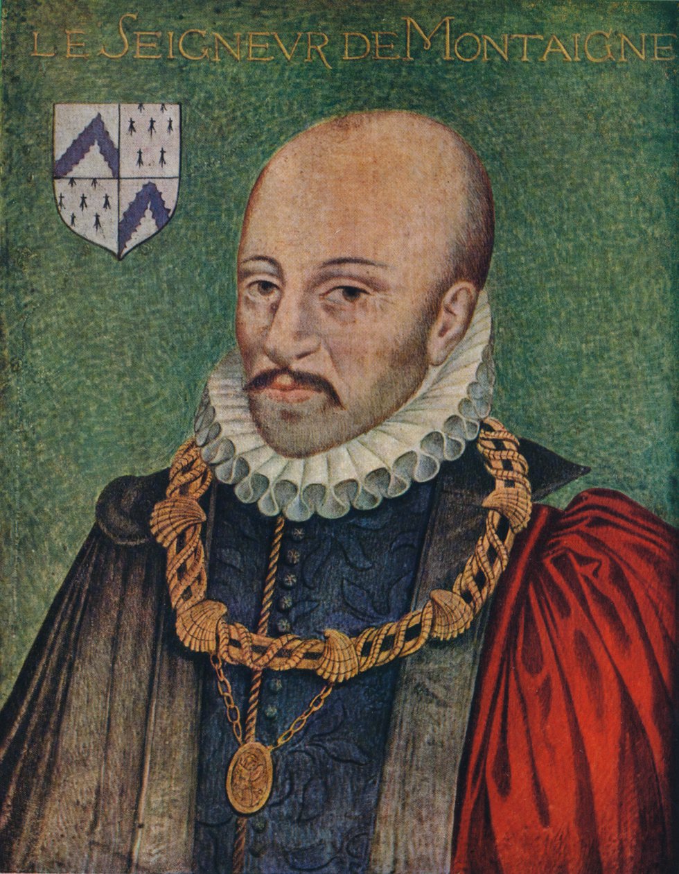 Retrato de Michel Montaigne de Daniel Dumonstier