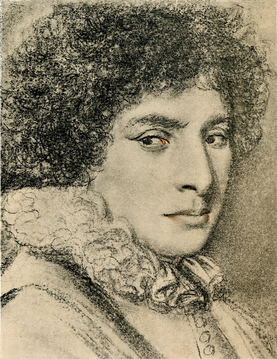 Retrato femenino de Daniel Dumonstier or Dumoustier