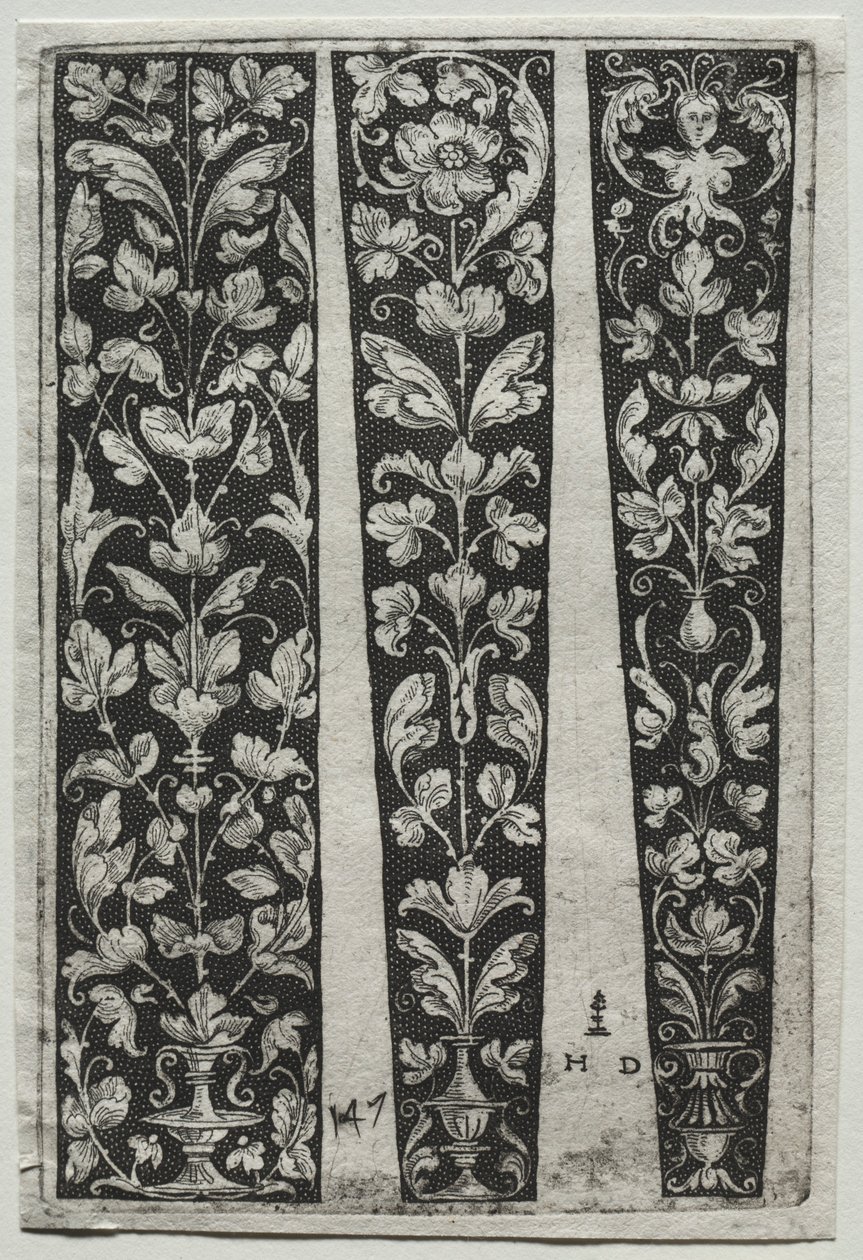 Ornamento de filete de Daniel Hopfer