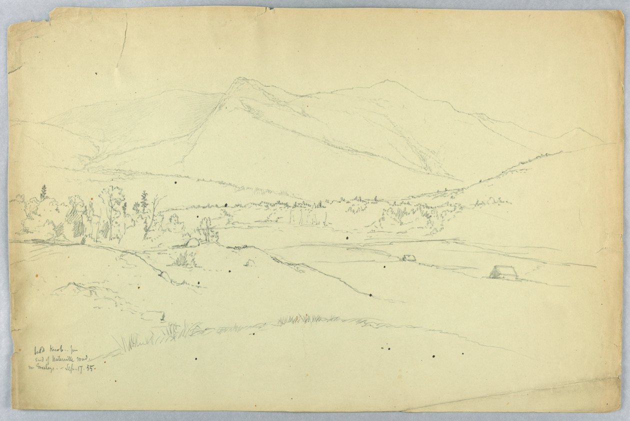 Bald Knob, desde el final de Waterville Road, los Gurley de Daniel Huntington