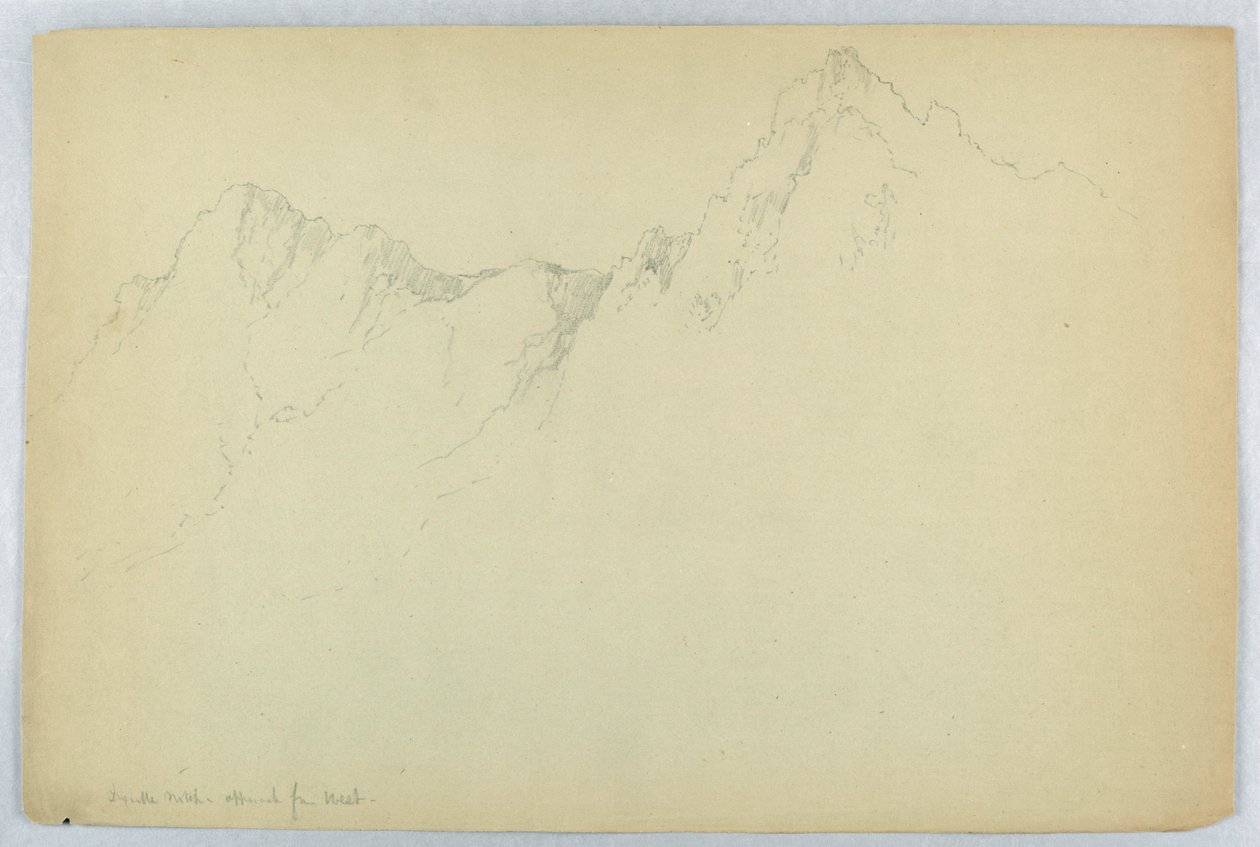 Dixville Notch, acercamiento desde el oeste de Daniel Huntington