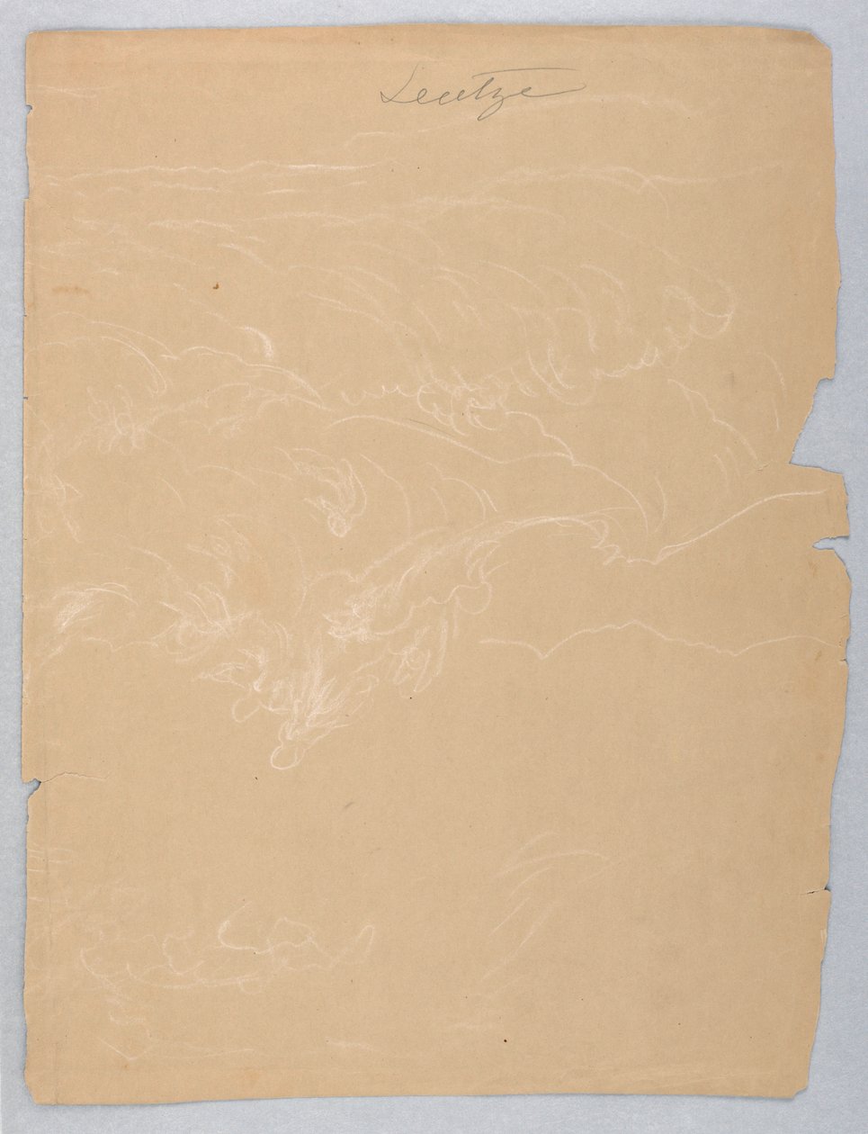Dibujo, Nubes, ca. 1840 de Daniel Huntington