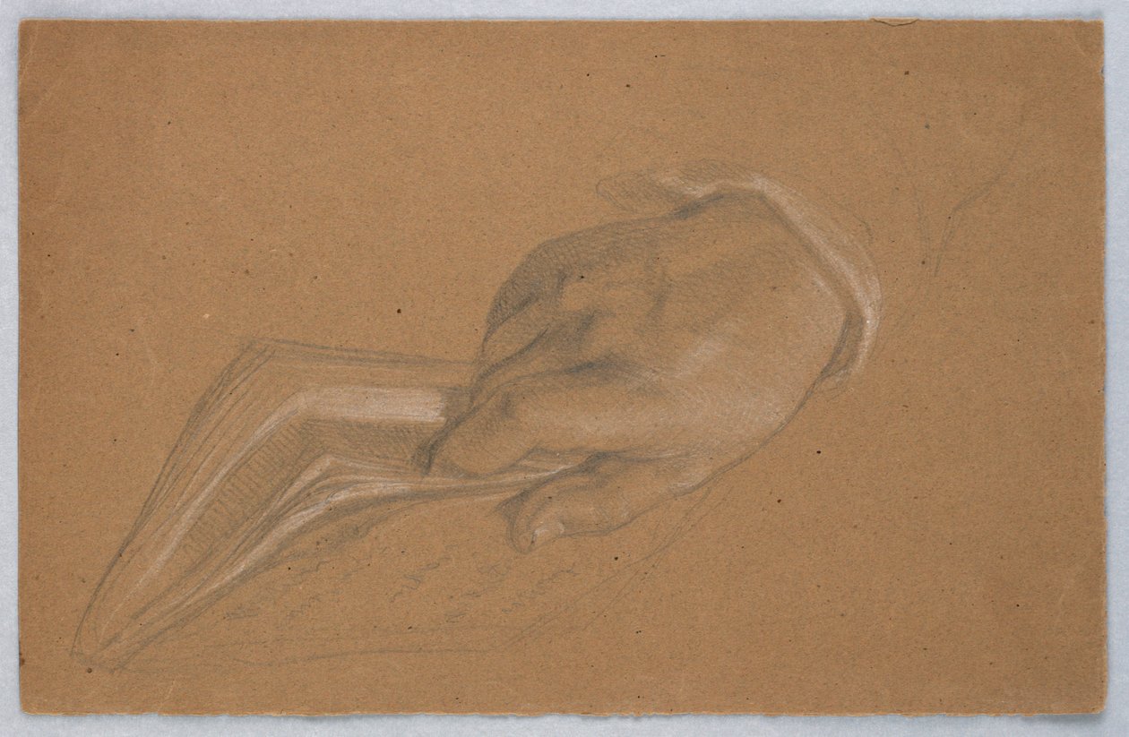 Dibujo, posible estudio para Alexan, 1864 de Daniel Huntington
