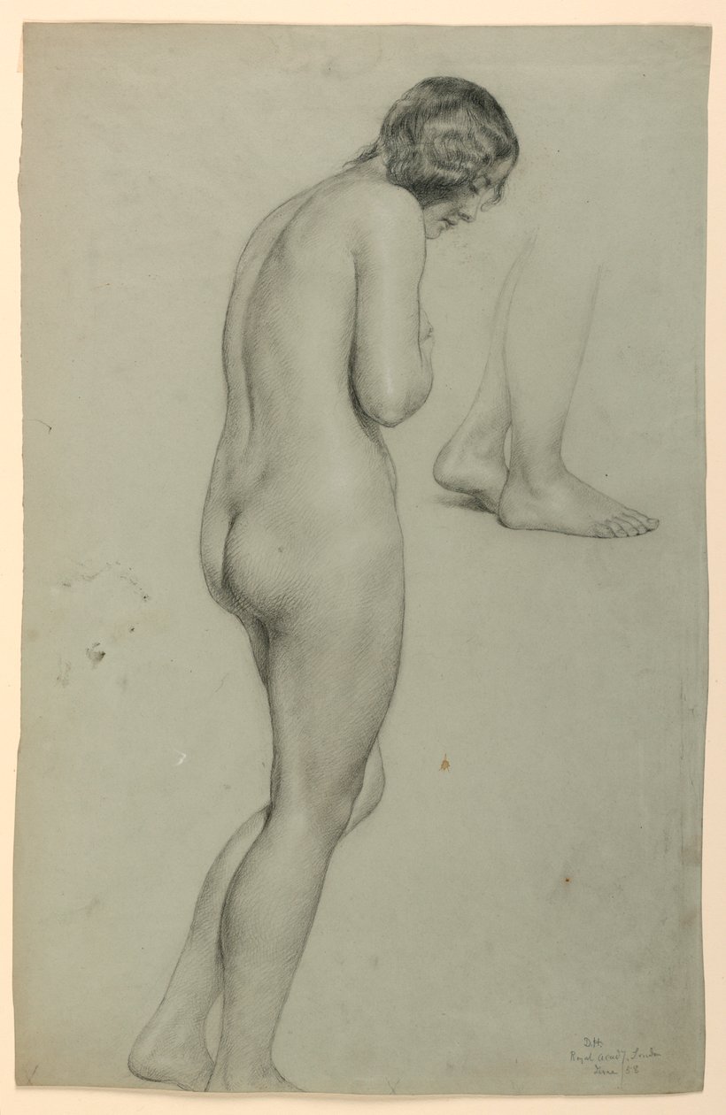 Desnudo Femenino de Daniel Huntington
