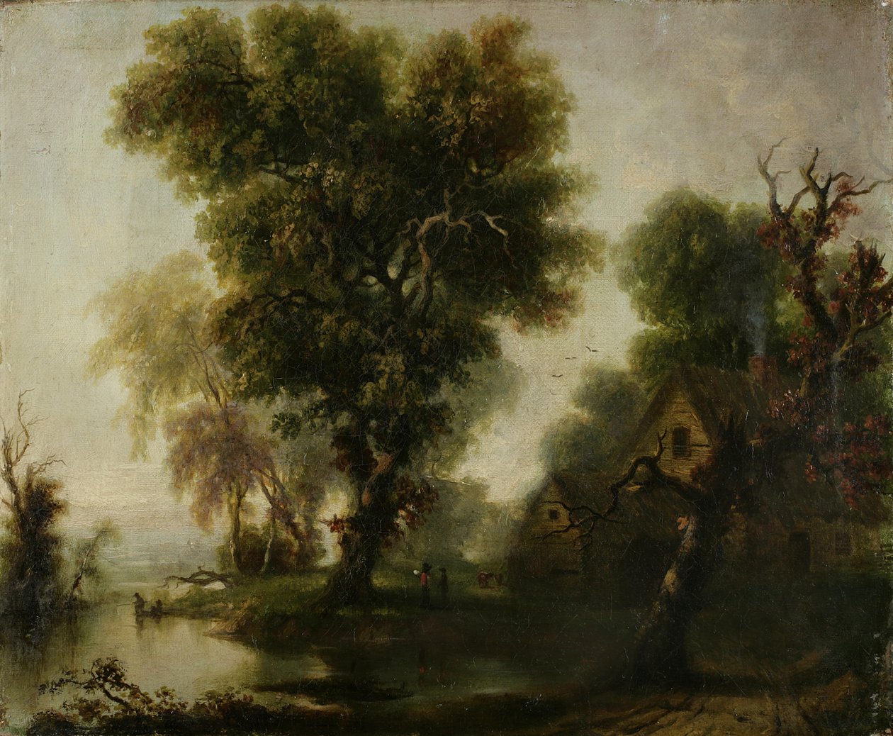 Paisaje, 1837 de Daniel Huntington