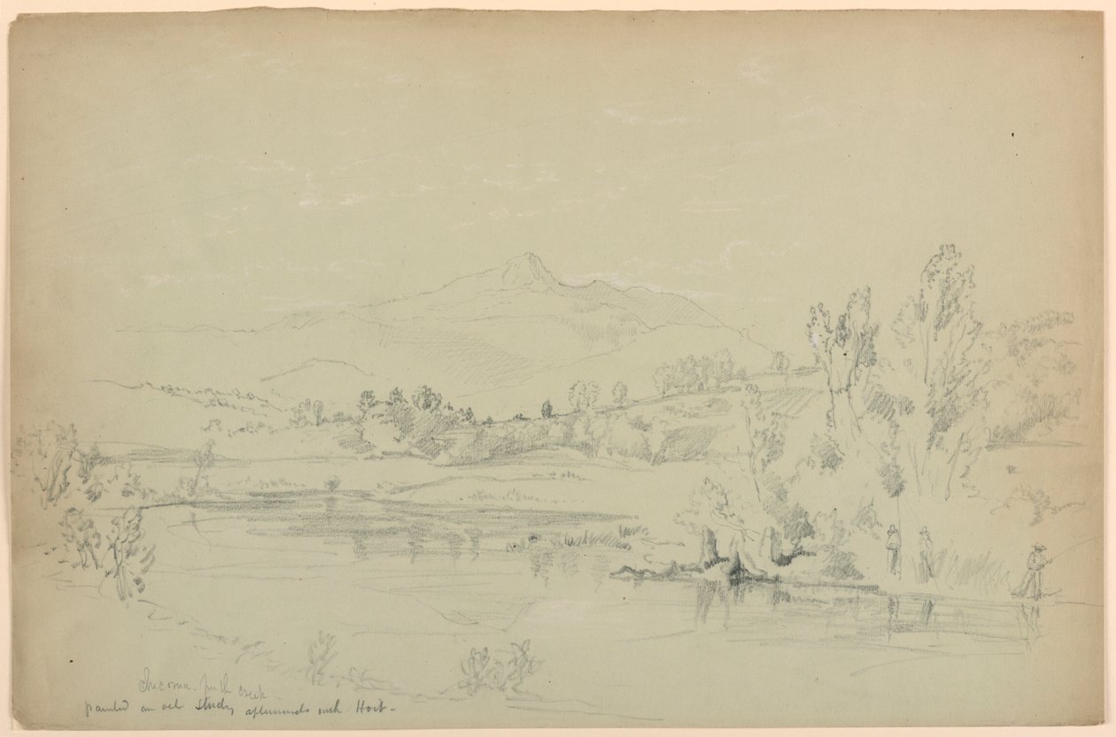 Monte Chocorua, desde el arroyo de Daniel Huntington