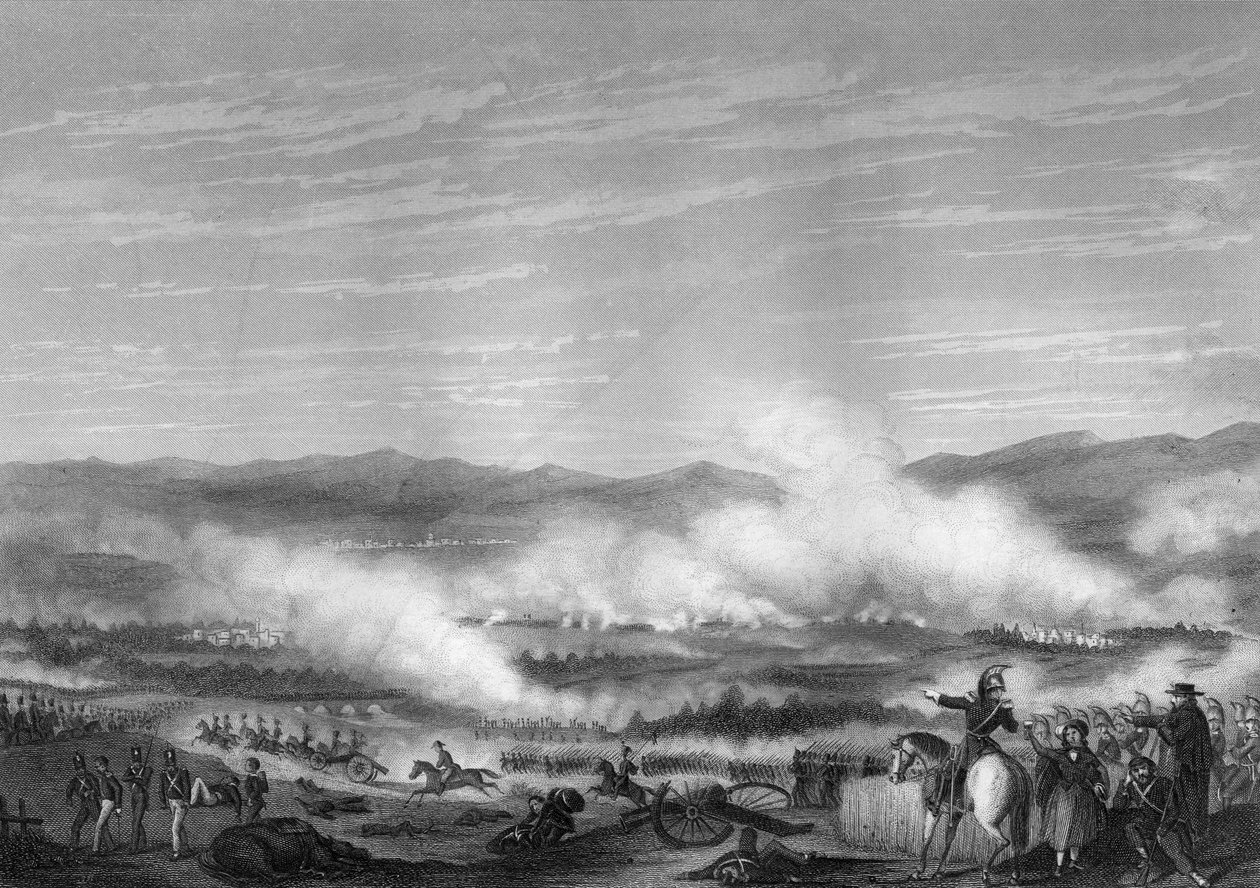 Batalla de Vitoria, 21 de junio de 1813, c1857 de Daniel John Pound