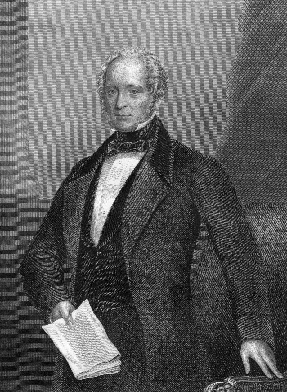 Henry John Temple, 3er Vizconde Palmerston, estadista británico, 1857 de Daniel John Pound