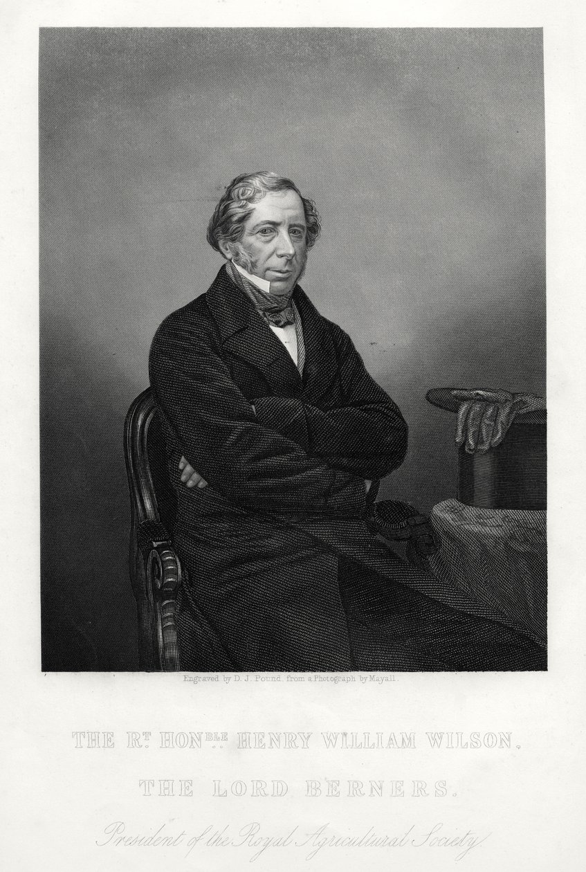 Henry William Wilson, 11º Barón Berners, c. 1880 de Daniel John Pound
