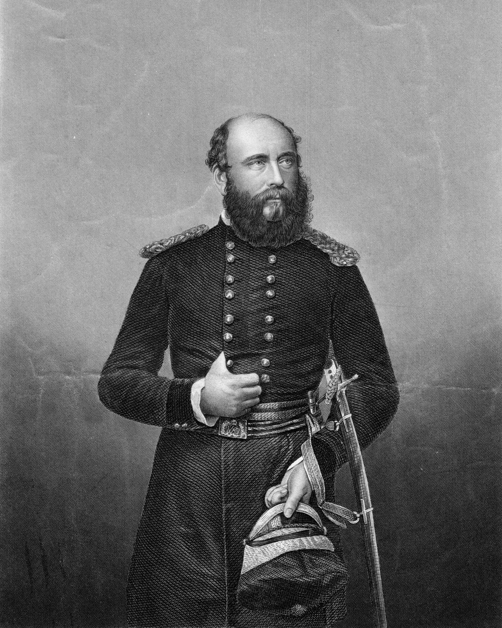 Príncipe Jorge, Duque de Cambridge, jefe del Ejército Británico, siglo XIX de Daniel John Pound