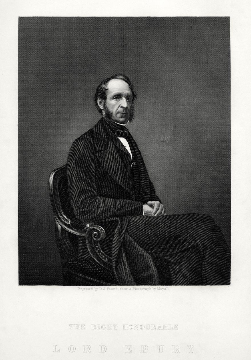 Richard Grosvenor, 2º Marqués de Westminster, aristócrata inglés, c. 1880 de Daniel John Pound