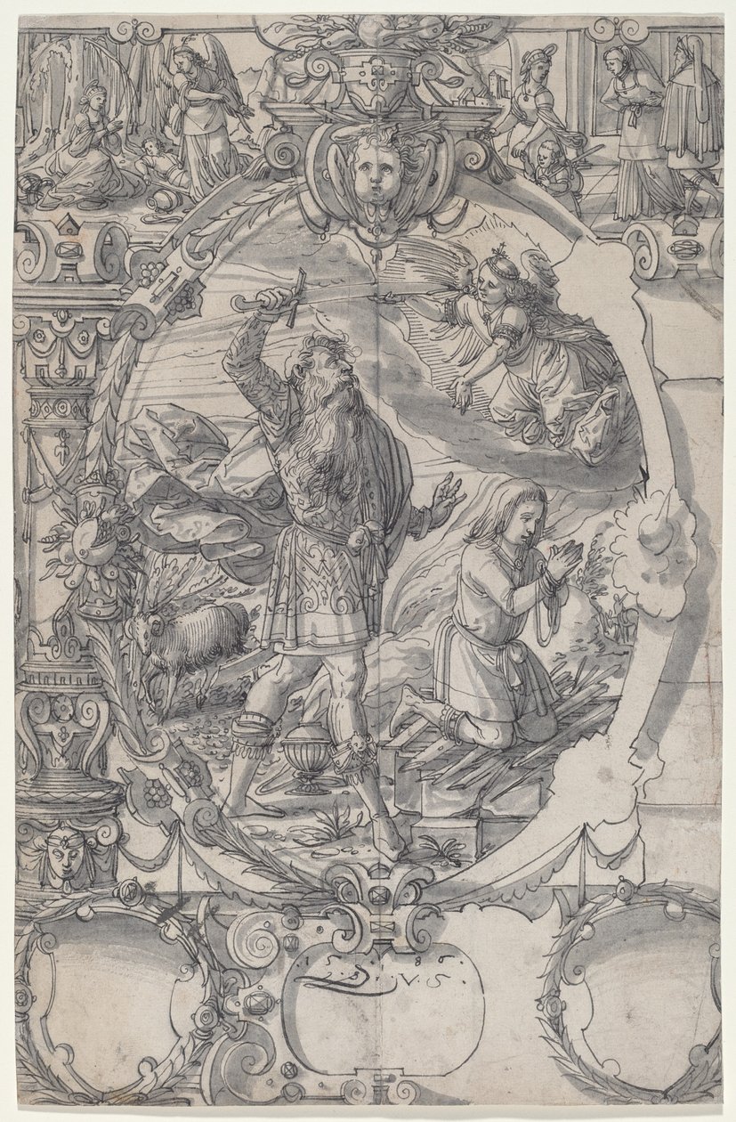 El sacrificio de Abraham de Daniel Lindtmayer