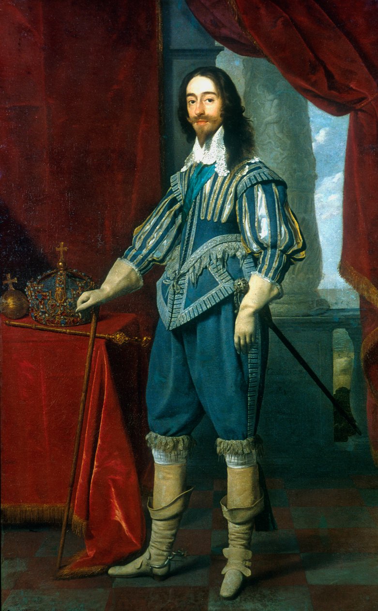 Carlos I, Rey de Gran Bretaña e Irlanda, 1631 de Daniel Mytens