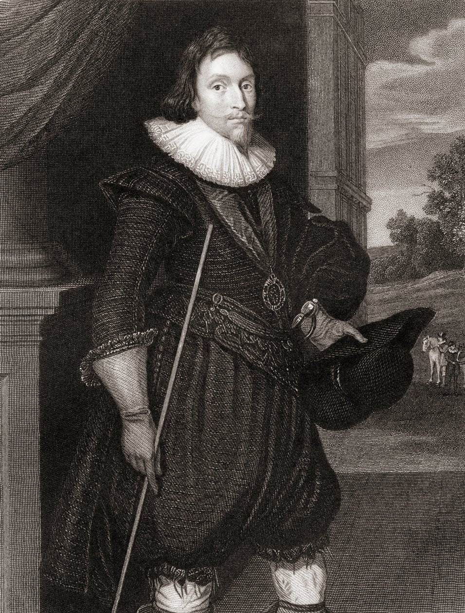 Retrato de James Hamilton (1589-1625) 2º Marqués de Hamilton, de 
